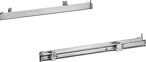 Bosch HEZ538000 Zubehör für Backöfen, Teleskopauszug 1-fach ebenenunabhängig, Edelstahl, Made in...