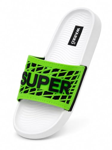 Image of WARKO Slippers For Men | Stylish Chappal For Boys | Soft Cushioned EVA Slides Slipper | Casual FlipFlop Daily Wear Footwear | Indoor Outdoor Use