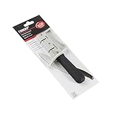 TableCraft E5698 Knife Sharpener, Manual 2-Stage Twice-Sharp System with Sharpening and Honing Slots, Ergonomic Firm Grip Handle, Handheld Design, Black, 1 Count