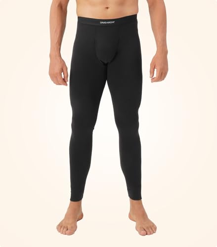 DAVID ARCHY Men’s Lightweight Thermal Underwear Breathable Comfort for Cold Weather, Ideal for Active Use