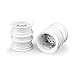 J Concepts Inc. Krimson Dually 2.6 Dual Wheels with Adapters White 2 JCO3388W
