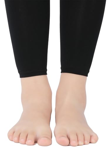 Girls Footless Tights Dance Ballet Tights Semi Opaque School Uniform Microfiber Leggings4