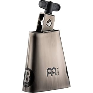 Idiophone - This percussion instrument in a trapezoidal shape is played with a wooden mallet With Mount - Due to the holder attached to the handle, this cowbell can be integrated into a drum set Authentic Sound - This cowbell delivers a characteristi...