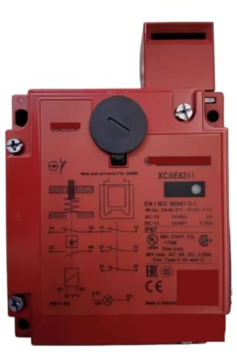 XCSE8311 Safety Interlock Switch IP67 24-48V Solenoid Locking Industrial Heavy Duty Protection Switch XCS-E8311 Sealed Packaging