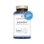 Nootropics Cognitive Enhancer Brain Booster. Coffee, Ginko Biloba, Bacopa, Vitamins. Nootropic Supplement for Mental Performance, Focus Better Mood UK Vegan Certified 60 Capsules N2 Natural Nutrition
