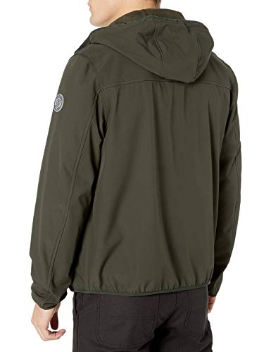 Image of Tommy Hilfiger Men's Lightweight Water Resistant Breathable Hooded Performance Softshell Jacket
