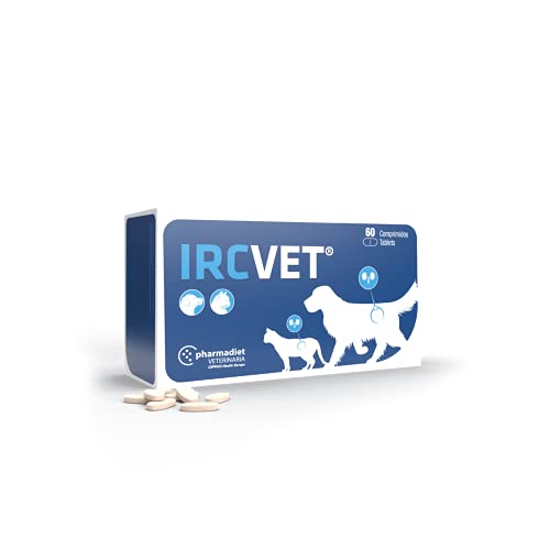 Farmadiet IRC-Vet Blísters con 60 Comprimidos para Perros y Gatos con Insuficiencia Renal Crónica