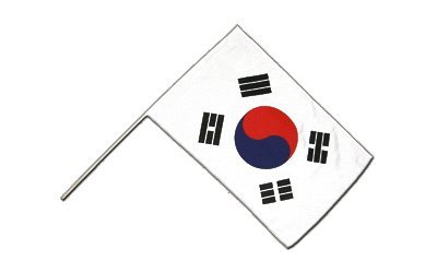 Drapeau Corée du Sud sur hampe 60x90 pavillon sud-coréen Digni