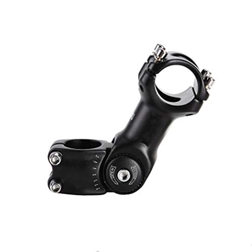 FJSC Bike Stem 0-60 Degree 25.4/31.8/90Mm/110mm, Adjustable MTB Stem Mountain Bike Handlebar Stem for Bicycle, Road Bike, MTB, BMX 31.8 * 120mm