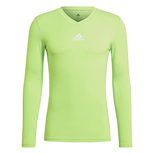 adidas GN7505 Team Base tee Sweatshirt Mens Team Solar Green S