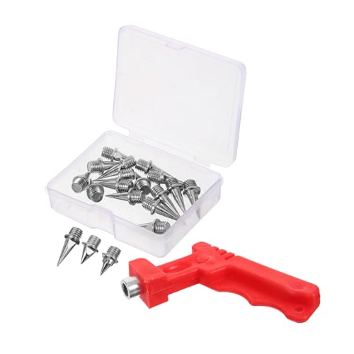 BCOATH Spikes Running Spikes for Track Shoes Metal Track Spikes Men's Running Spikes Jump Spikes Shoe Spikes Set