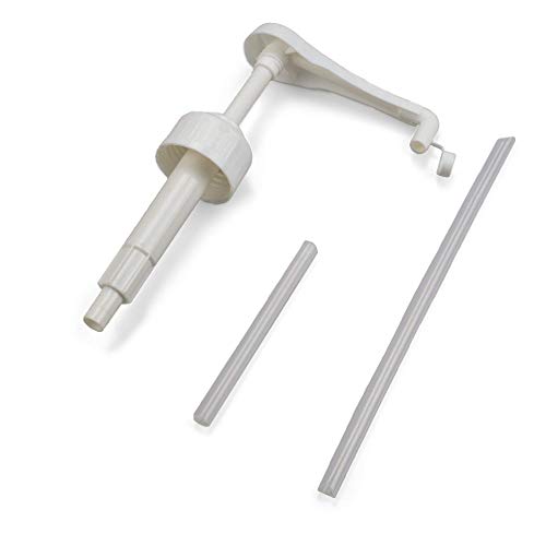 eBun Mouthwash Dispenser Pump Replacement - Also Fit Most 38mm 38-400 Gallon Jug and Bottle - 1/4 oz Dispensed per Pump - Easier to Use Than Pouring from a Container