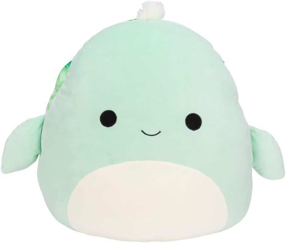 Squishmallows 16 Inch Barnes the Sea Turtle Ultra Soft Plush Toy Red 888 SQJW21-16TL