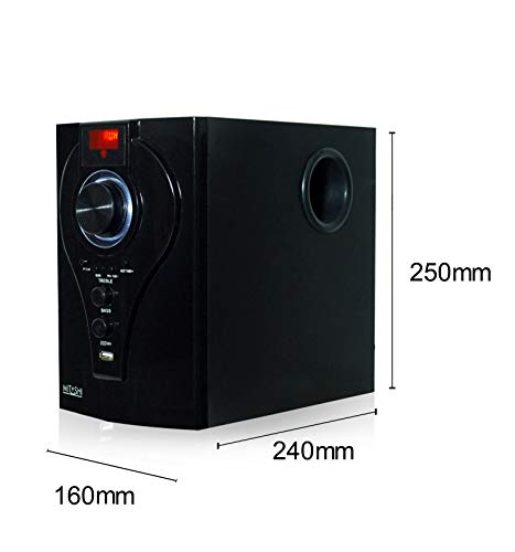 Image of Mitashi HT 2430 BT 2.1 Channel Home Theatre System with Bluetooth (Black)