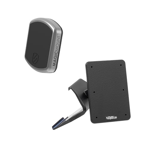 Scosche ProClip Angled Dash Mount Compatible with 2015-2019 Ford Focus with MagicMount™ Pro XL Phone Mount Bundle