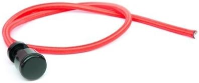 Bodi-Tek AeroPilates Single Red Power Cord – High Resistance Reformer Cord Upgrade (40% Stronger than black cord) – Compatible with AeroPilates Reformer Machines – for AeroPilates Reformer Workouts