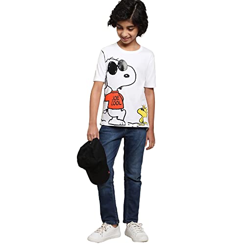 Image of Kidsville Captain America Printed Regular Fit Red Cotton Boy's T-Shirt