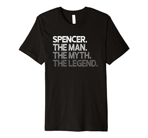Spencer Gift: The Man Myth Legend Premium T-Shirt