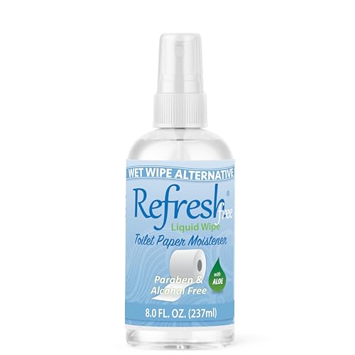 Image of Refresh Liquid Wipe Toilet Paper Spray, Sensitive Skin Formula, 8 Fl Oz