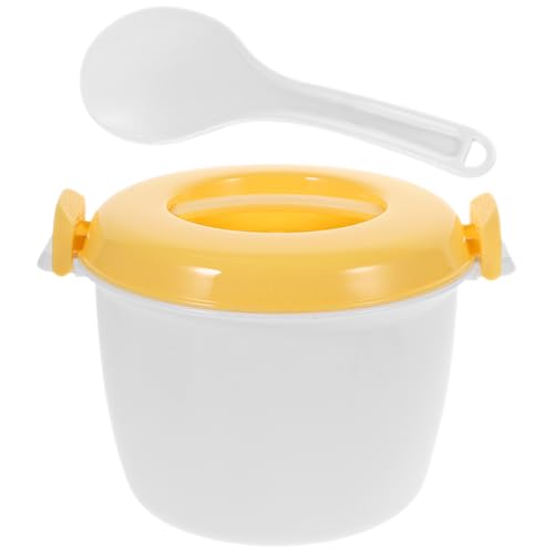 PRETYZOOM Microwave Rice Cooker Multifunctional Container