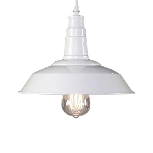 Suspension industrielle en fer blanc et métal noble réglable E27
