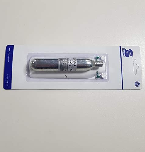 Secuar SECUATIC 3001S - Cartuchos de repuesto (CO², autoáticos, 56 g