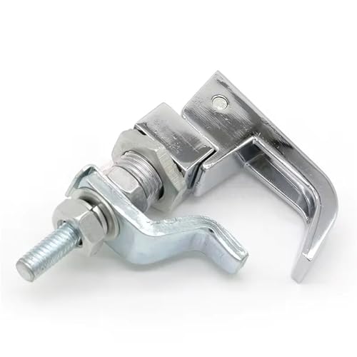 Loquets de levage anti-vibrations avec compression réglable argent - 5