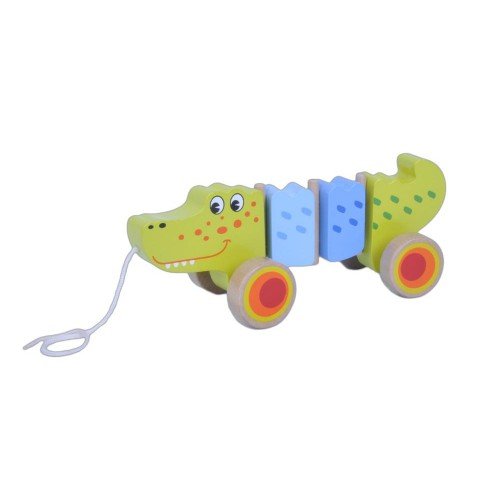 Smiki 5874184 Crocodile Wooden Toy
