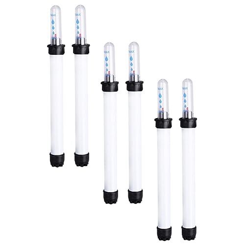 BCOATH 6個水位計 植木鉢用 水不足リマインダー フロート式水量表示ゲージ 土壌水計 水やりミング表示 鉢植え 植物用