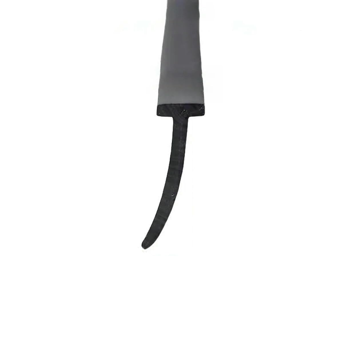 Guarnizione in silicone, Striscia di copertura in gomma a forma T for porte, mobili, auto, nera, dimensioni multiple 1-10 m(5x18mm-a T,1M or 3.28ft)