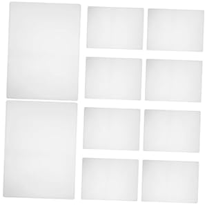 VICASKY 10 Stück Transparente Aktenhüllen