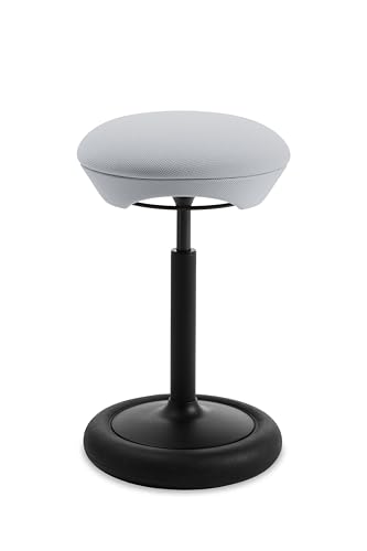 Image of Topstar SITNESS HOP HIGH Ergonomic Stool with Three-Dimensional Movement Sitness Technology Made in Germany Colour: Black /Grey