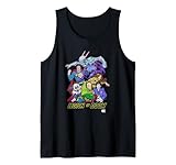 DC Comics Justice League Legion Of Doom Vintage Group Shot Tank Top