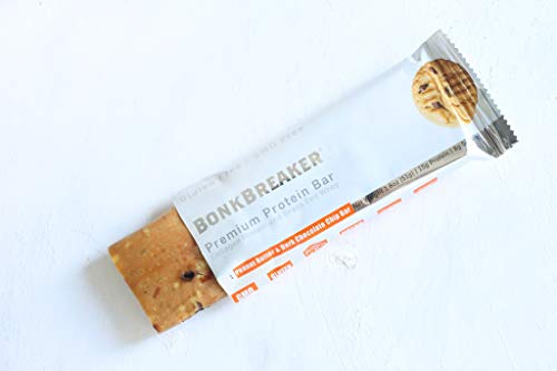 image for Peanut Butter & Dark Chocolate Chip Premium Protein Bar by Bonk Breake