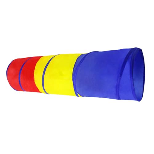 Tunnel de jeu pliable multicolore pour la motricité des enfants