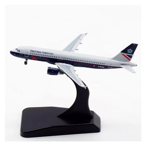 Modelo de avión A320 G-Bush Airways a escala 1/400 en metal fundido clásico