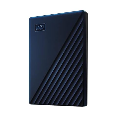 WD 2TB My Passport for Mac Portable HDD USB 3.0 with software for device management, backup and password protection - Midnight Blue Cover