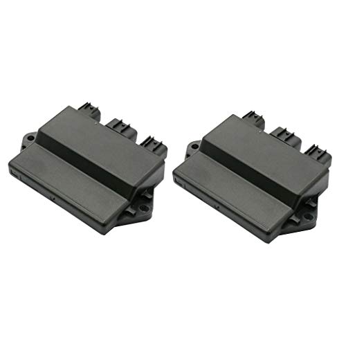 Homyl 2 peças caixa CDI de motocicleta de alto desempenho para Kodiak 450 4x4 Auto 2004-2006