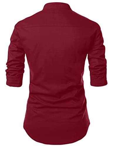 Image of Zombom Men's Solid Regular Fit Shirt