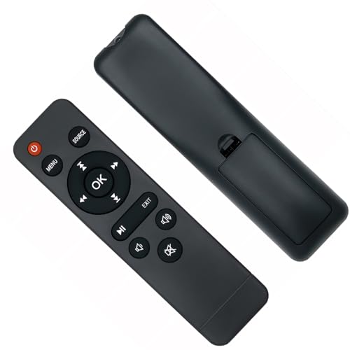 Image of M8-F Replacement Mini Projector Remote Compatible with AuKing M8-F A008 / V08 / NISOO M10 / PANSEBA HI-04 Mini Projector Remote Control(M8-F Remote Control)