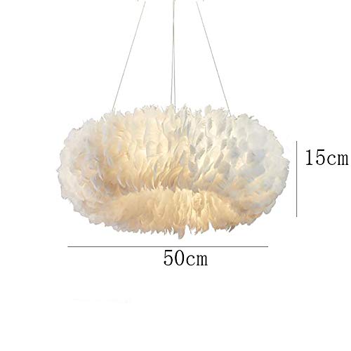 Suspension ronde blanche E27 : la solution d'éclairage réglable pour plafonds bas ou hauts - 8