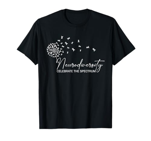 Neurodiversity Celebrate The Spectrum ADHS Brain Autism T-Shirt