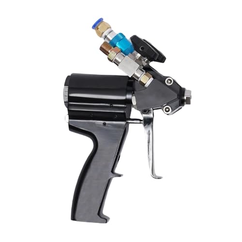 Pistola de pulverización de espuma de poliuretano, pistola de purga de aire de 35 Mpa para construcción residencial, aplicador de alta presión para un aislamiento y revestimiento de espuma eficientes