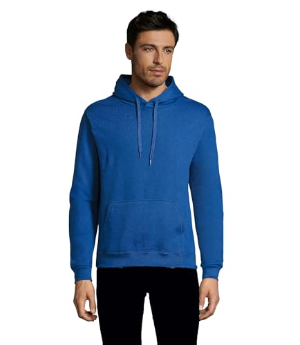 Survêtement homme bleu roi ensemble de sport 2 pièces jogging bicolore confortable