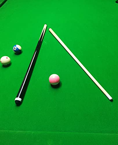 Jx Pool Cues New 58 Inch Billiard Cue Sticks 13Mm Glue-On Tips Hardwood Wooden Cues Set Of 2 thumb #5