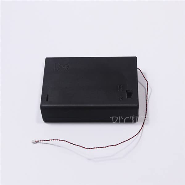 AEPRO - USB Cable ßаttеrу Case Led Light For Ⅼеɡо Citys Street Single lamp ßаttеrу box USB For Ⅼеɡо/pin/Creator House DIY Тоуs (AA ßаttеrу Case)