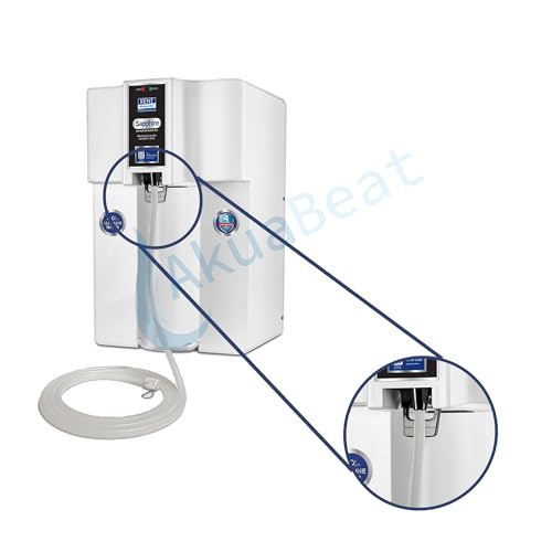 Image of RO Extension Food Grade Silicone Tube Compatible with Kent Sapphire RO+UV+UF+Alkaline - Flexible 1.5 Meter Silicone Pipe, Semi Transparent, 5mm Inner Diameter, 7mm Outer Diameter