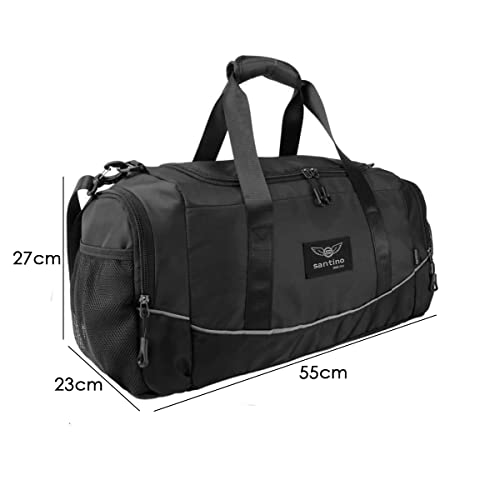 Bolsa Sacola Transversal mão Academia Esporte Viagem Passeios Leve Resistente Reforçada Costa do Sau
