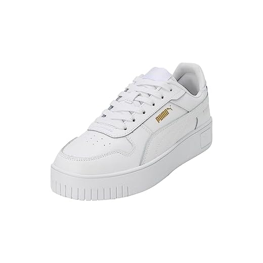 PUMA Carina Street, Sneakers Mujer, White White Gold, 39 EU