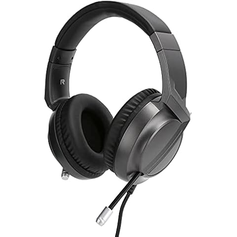 Goshyda Kabelgebundener Over-Ear-Gaming-Kopfhörer mit Mikrofon, 7.1-Kanal-Surround-Sound Rauschunterdrückungseffekt USB-Anschluss Plug-and-Play-Headset Cover